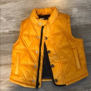 Gymboree Vest 6-12 months, mustard color